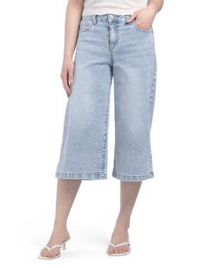 D. JEANS High Rise Five Pocket Culotte Jeans